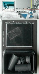 Aires 7125 F-14A Tomcat exhaust nozzles - varied 1/72 HASEGAWA