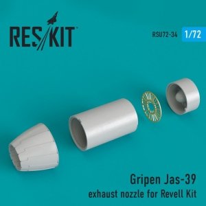 RESKIT RSU72-0034 Gripen Jas-39 exhaust nozzle for Revell 1/72