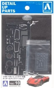 Aoshima 05956 PAGANI Zonda F Detail UP Parts 1/24