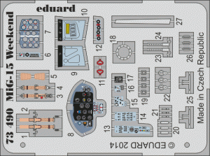 Eduard 73490 MiG-15 Weekend 1/72 EDUARD