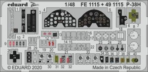 Eduard 491115 P-38H 1/48 TAMIYA