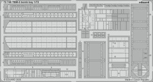 Eduard 72748 TBM-3 bomb bay HOBBY BOSS 1/72