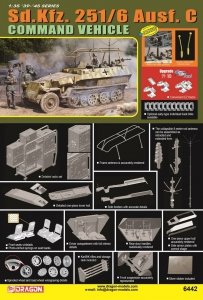 Dragon 6442 Sd.Kfz.251/6 Ausf.C Command Vehicle 1/35
