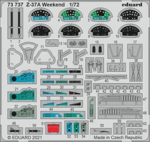 Eduard 73737 Z-37A Weekend EDUARD 1/72