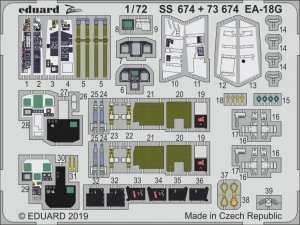 Eduard SS674 EA-18G HASEGAWA 1/72