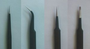 Trumpeter 09957 Tweezers Set zestaw pęset 4szt