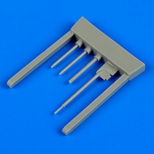Quickboost QB48601 MiG-3 late gun barrels and pitot tube Trumpeter 1/48