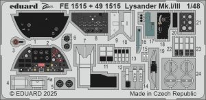 Eduard FE1515 Lysander Mk. I/III Airfix 1/48