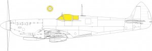 Eduard LX009 Spitfire Mk.VIII AIRFIX 1/24