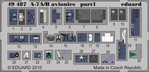 Eduard 49487 A-7A/ B avionics 1/48 Hobby Boss