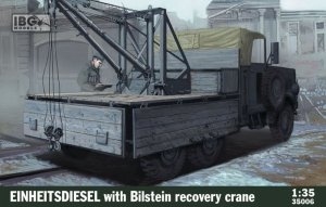 IBG 35006 Einheitsdiesel with Bilstein recovery crane 1/35