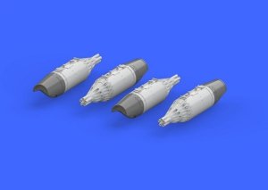 Eduard 672140 UB-32A-24 rocket pods for Mi-24 EDUARD, ZVEZDA 1/72