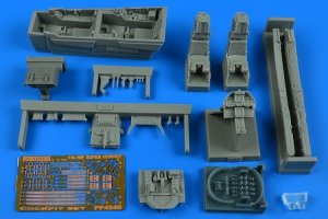 Aires 4940 F/A-18F Super Hornet cockpit set 1/48 Meng