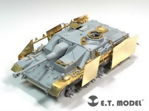 E.T. Model EA35-079 WWII German Schurzen for Stug.IV For DRAGON Smart Kit 1/35