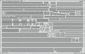Eduard 53268 USS Langley AV-3 safety nets TRUMPETER 1/350