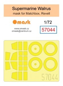 Omask 57044 Supermarine Walrus mask (for Matchbox/Revell) 1/72