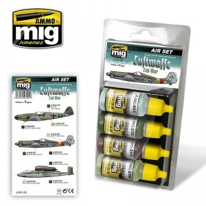 AMMO of Mig Jimenez 7221 Luftwaffe End War Air Set 4x17ml