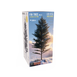 RT-Diorama 35480 Fir Tree No.2 - 3D Printed Tree Model 1/35