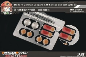 Voyager Model BR35260 Modern German Leopard 2A6 Lenses and taillights for Border Model 1/35