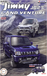 Fujimi 066325 Suzuki Jimny JB23 Land Venture Nocturne Blue Pearl 1/24