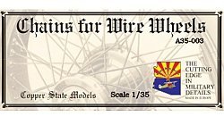 Copper State Models A35-003 Chains for Wire Wheels 1/35
