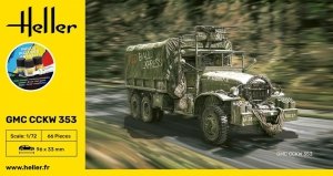 Heller 56996 GMC CCKW 353  - Starter Kit 1/72