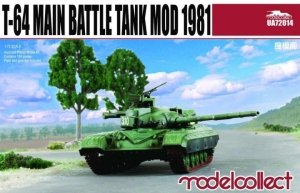 Modelcollect UA72014 T-64 Main Battle Tank Mod. 1981 1/72