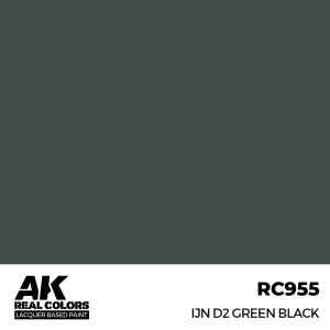 AK Interactive RC955 IJN D2 Green Black 17 ml
