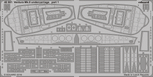 Eduard 48901 Ventura Mk. II undercarriage REVELL 1/48