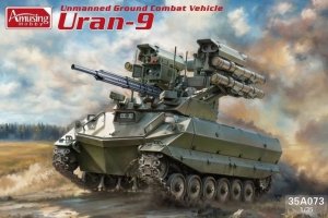 Amusing Hobby 35A073 Unmanned Ground Combat Vehicle Uran-9 1/35