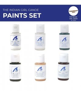ARTESANIA LATINA 277PACK31 Zestaw farb akrylowych 6x20 ml - Indian Canoe Girl