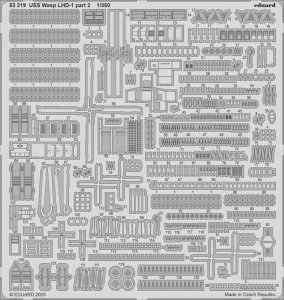Eduard 53319 USS Wasp LHD-1 Part 2 Trumpeter 1/350