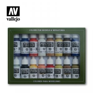 Vallejo 70147 American Colonial set 16x17ml