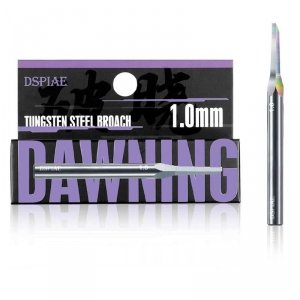 DSPIAE XPB-10 Dawning Tungsten Steel Push Broach 1.0mm / Rysik ze stali wolframowej