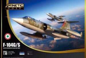 Kinetic K48093 F-104G/S ASA/M Starfighter Italian Air Force 1/48