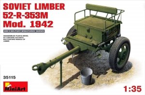 MiniArt 35115 Soviet Limber 52-R-353M Mod.1942 (1:35)