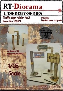 RT-Diorama 35583 Traffic sign holder No.2 1/35