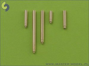 Master AM-48-023 P-38 Lightning late type armament (.50 cal Brownings with covered cooling jackets, 20mm cannon tips) (1:48)