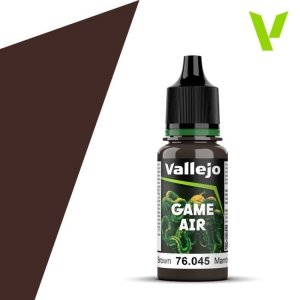 Vallejo 76045 Game Air - Charred Brown 18ml