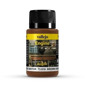Vallejo 73818 Engine Effects- Brown Engine soot 40