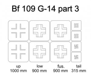 Omask 24029 Bf 109 G-14 part 3 1/48