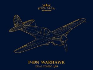 Eduard R0025 P-40N WARHAWK ROYAL CLASS DUAL COMBO 1/48