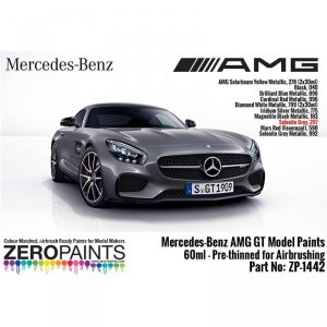 Zero Paints ZP-1442-SELENITE METTALIC Mercedes-AMG GT Selenite Grey 60ml