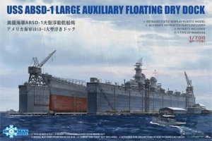 Takom Snownam SP-7051 USS ABSD-1 Large Auxiliary Floating Dry Dock 1/700