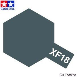 Tamiya XF18 Medium Blue (81718) Acrylic paint 10ml