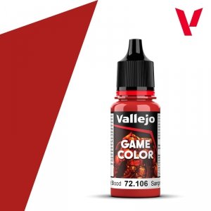 Vallejo 72106 Scarlet Blood - Game Color 18ml