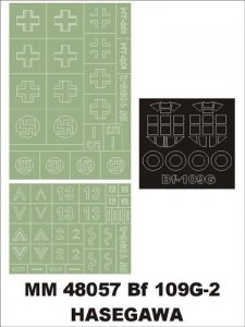 Montex MM48057 Bf 109G-2 HASEGAWA
