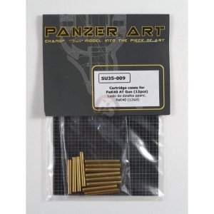 Panzer Art SU35-009 Cartridge cases for PaK40 AT Gun (12pcs) 1/35