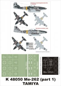 Montex K48050 Me-262 (part 1) 1/48