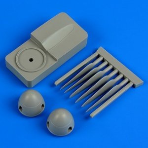Quickboost QB48594 Me 410 propeller w/tool Revell/Promodeler 1/48